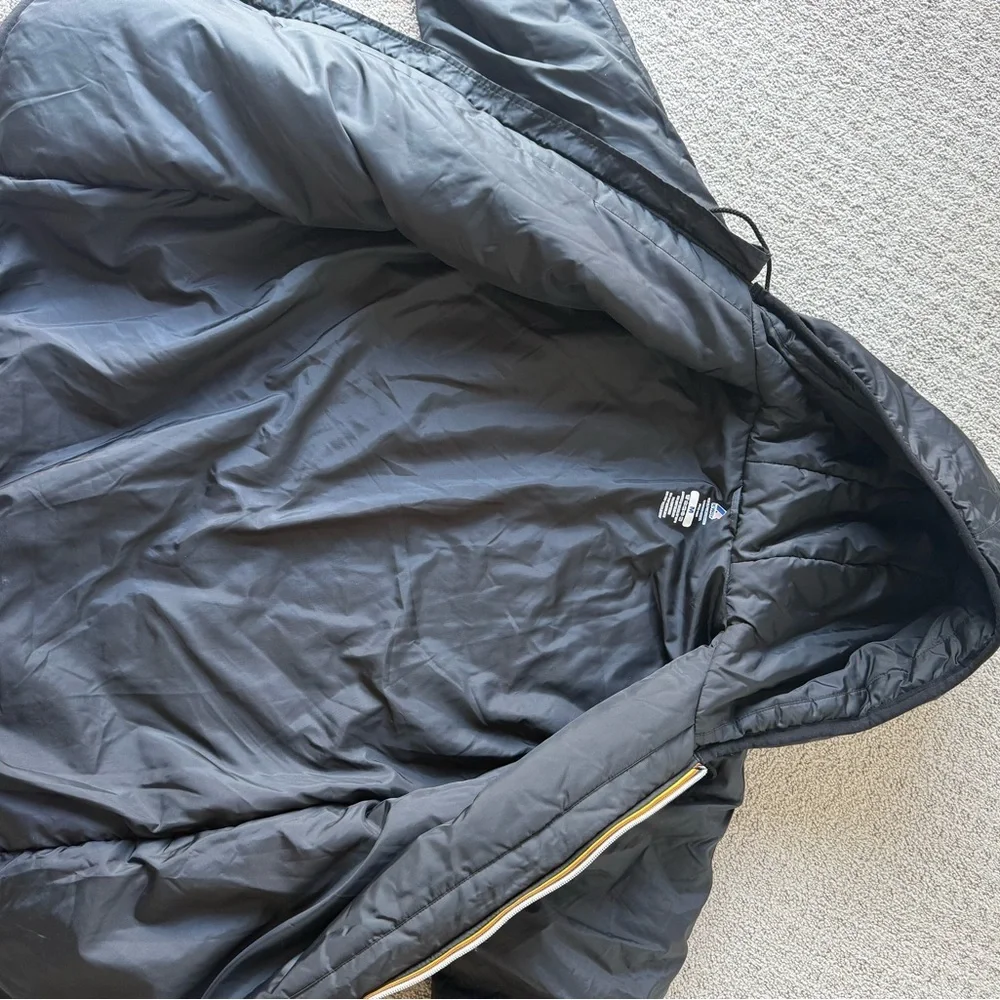 Kway Black Puffer Jacket